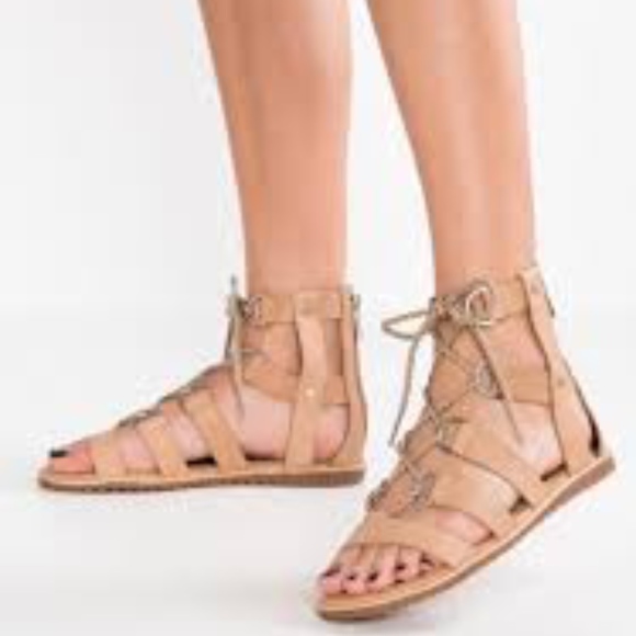 sorel lace up sandals